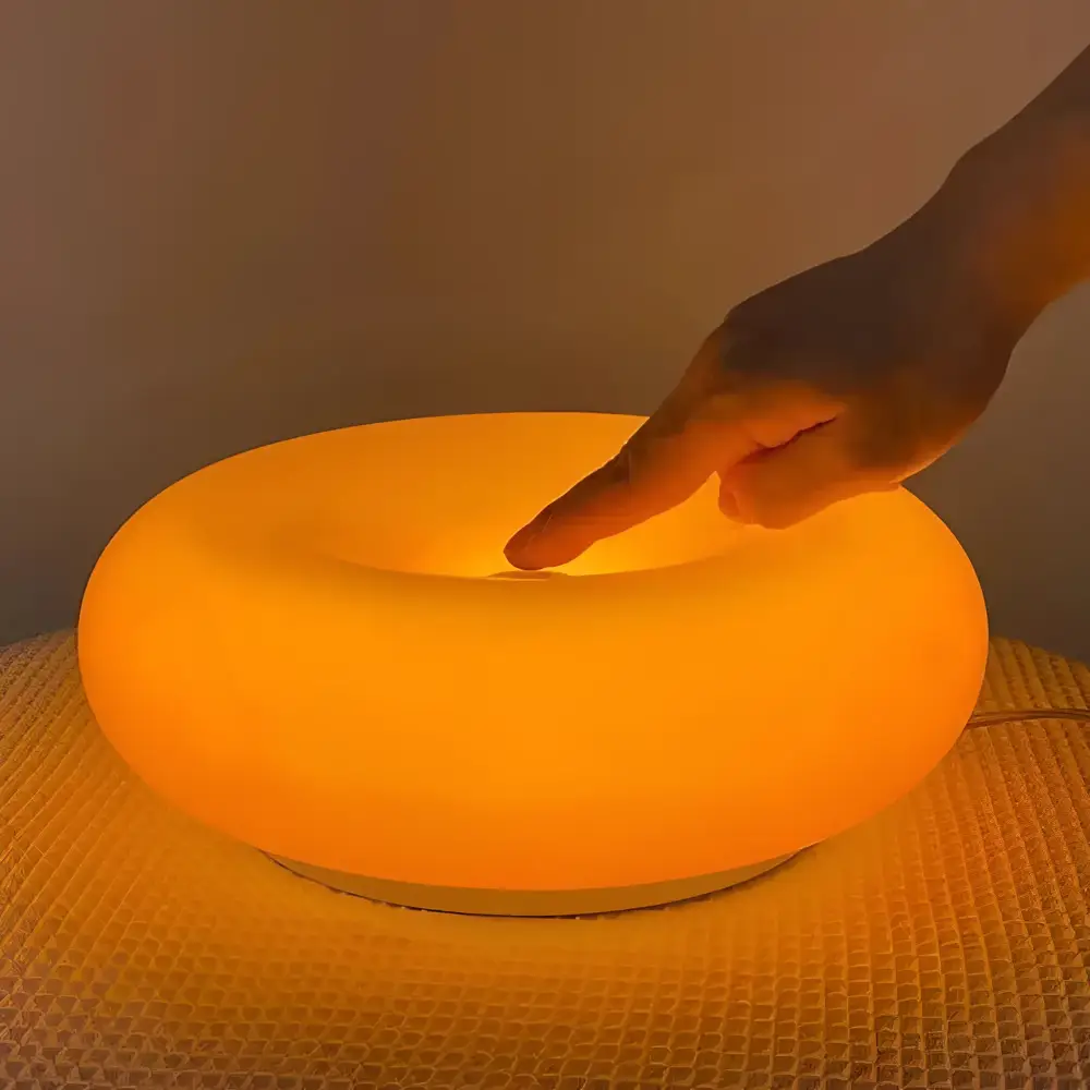 Donut Lamp with intuitive touch control